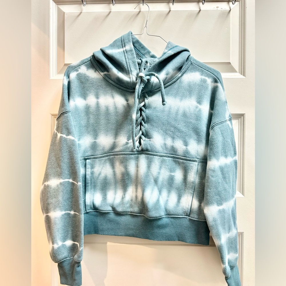 Free People Tie-Dye Hoodie Sweater XS